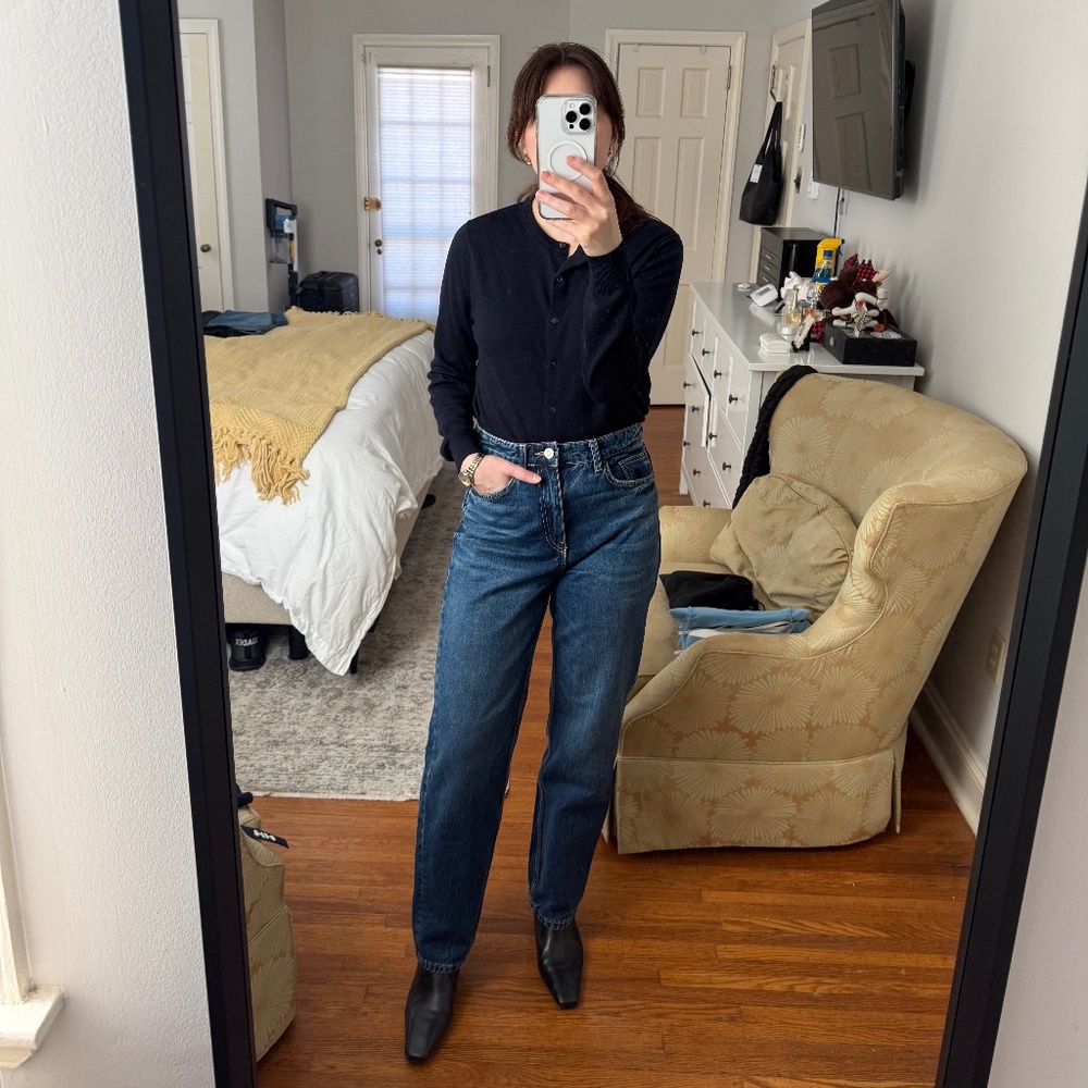 Mom high-rise jean